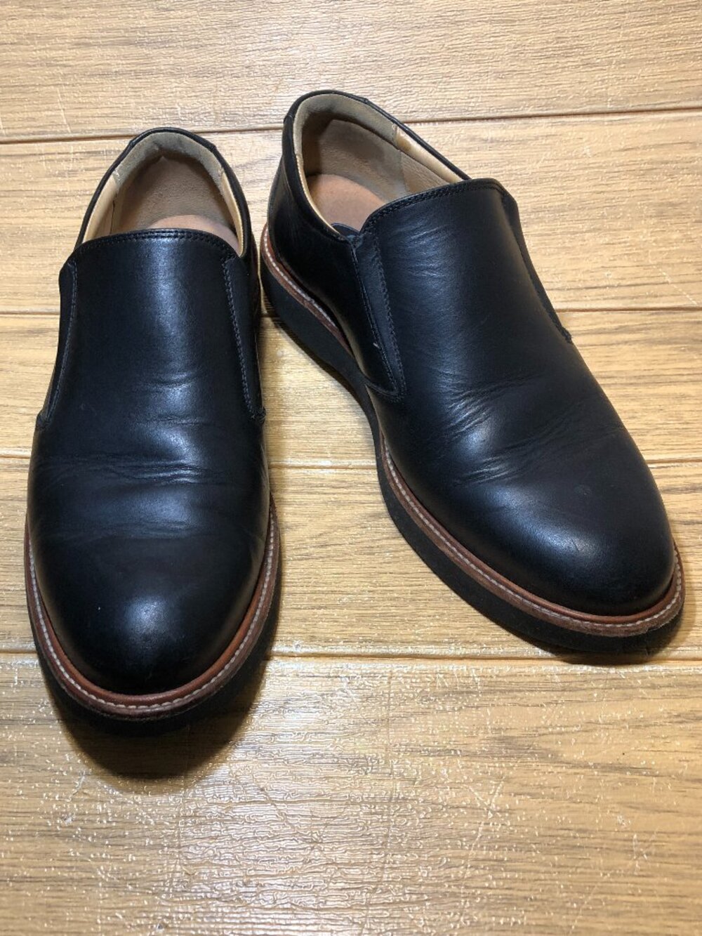 Samuel Hubbard Frequent Traveler Leather Loafers, 9.5